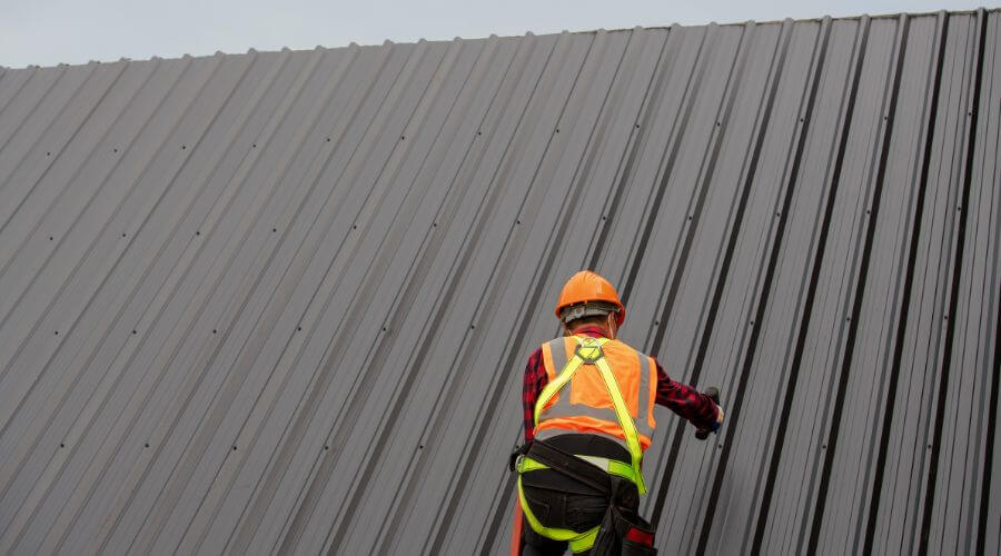 Professional metal roof installation services in Saxon, WV
